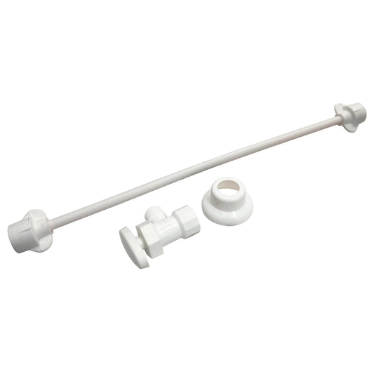 Acople Lavamanos y Lavaplatos 1/2" X 1/2” + Válvula Reguladora