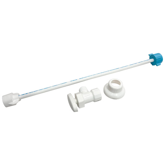 Acople Sanitario 1/2 X 7/8 + Válvula de Regulación