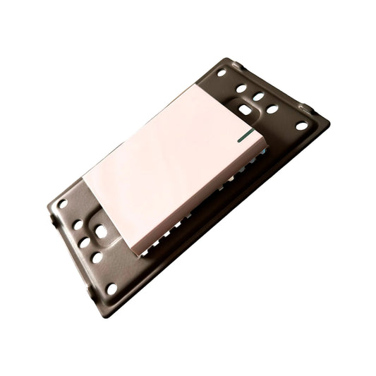 Interruptor Sencillo Conmutable Premium White Sin Tapa