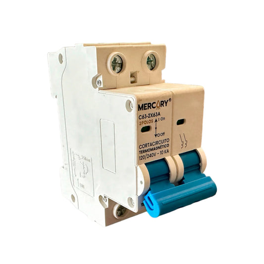 Breaker de Riel 2P 63A