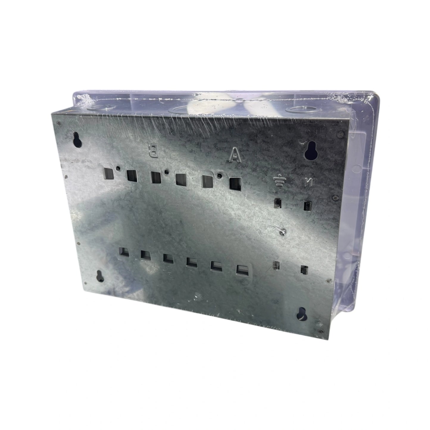 Tablero Eléctrico Monofásico 6P con Puerta de Policarbonato