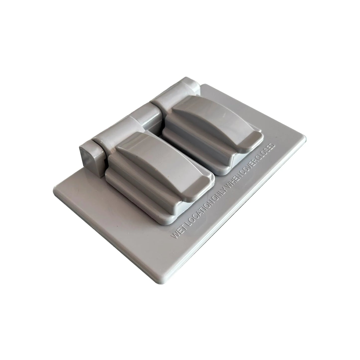Tapa Gris para Intemperie Tomacorriente de 15A