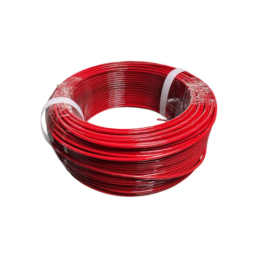 Cable Rojo THHN 14AWG CCA Rollo x 100m