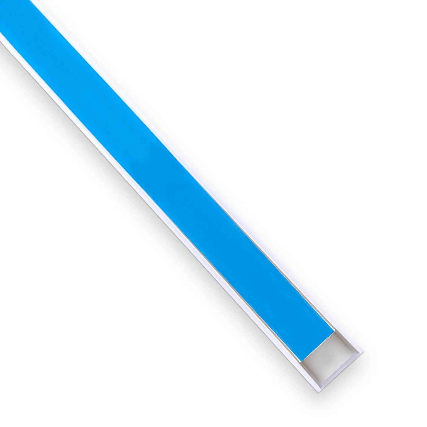 Canaleta Plástica 12mm x 8mm x2 Metros con Adhesivo