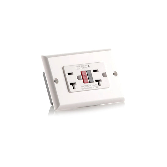 Toma GFCI Blanca 20A