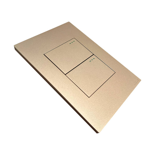 Interruptor Doble Conmutable Golden Luxury