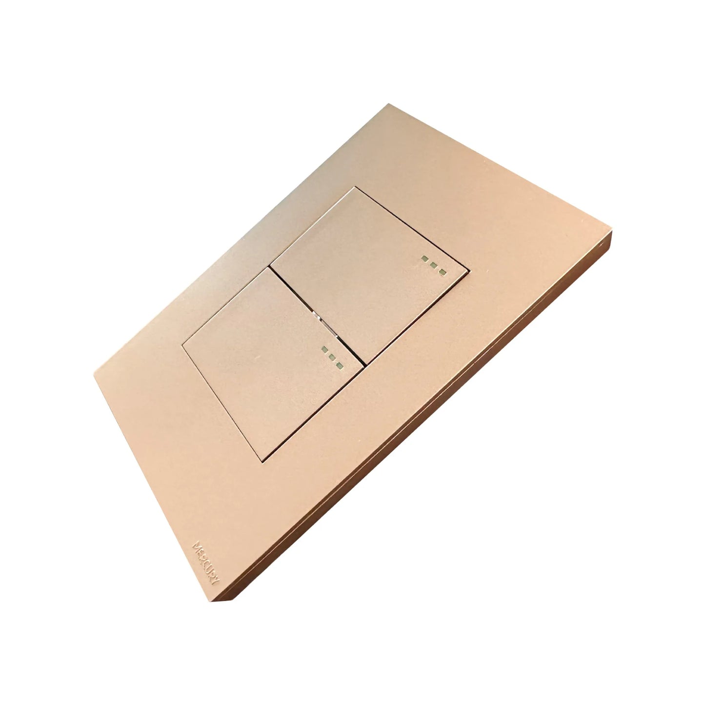 Interruptor Doble Conmutable Golden Luxury