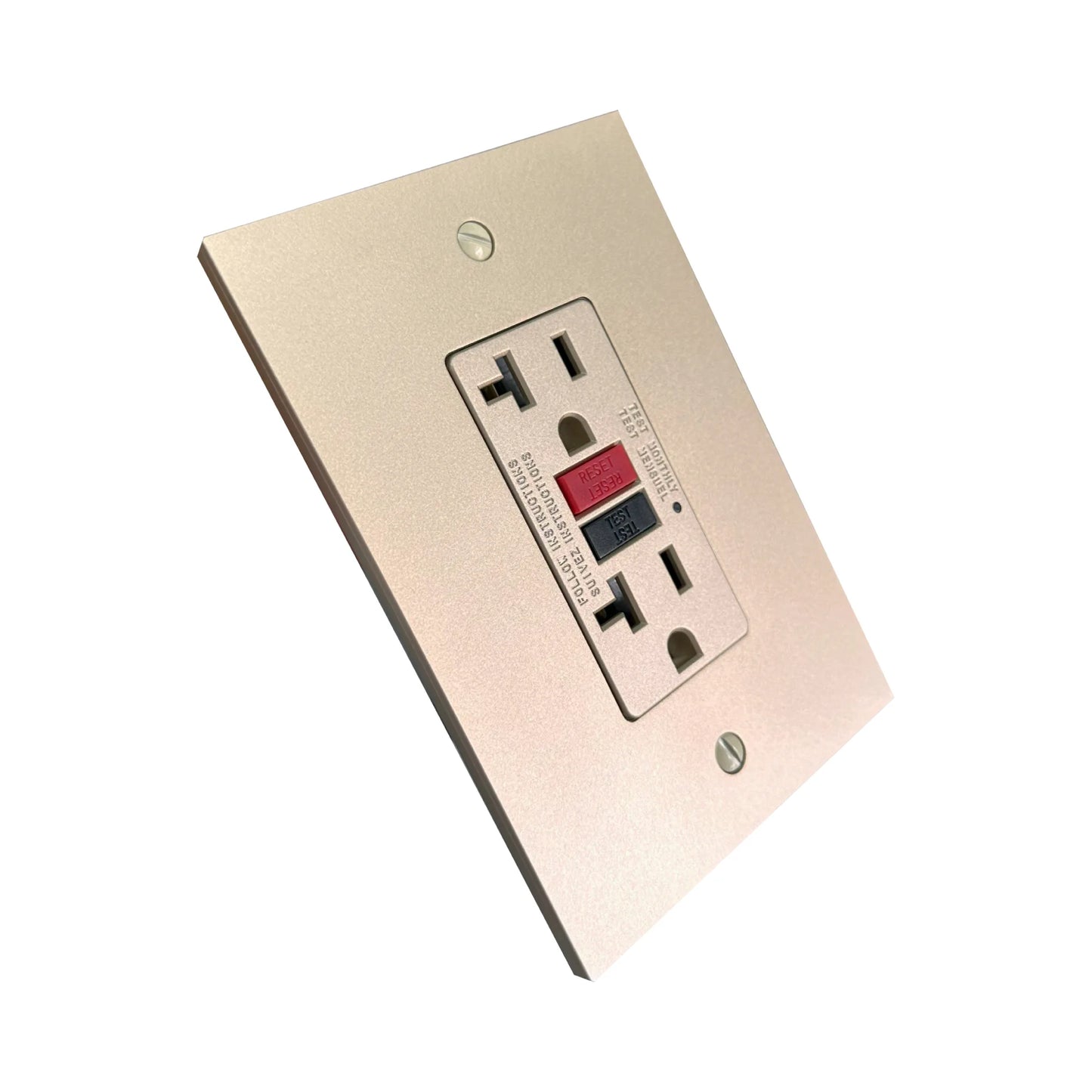 Toma GFCI 20A Golden Luxury