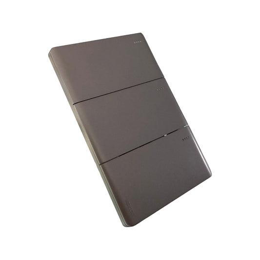 Interruptor Triple Línea Infinity Silver