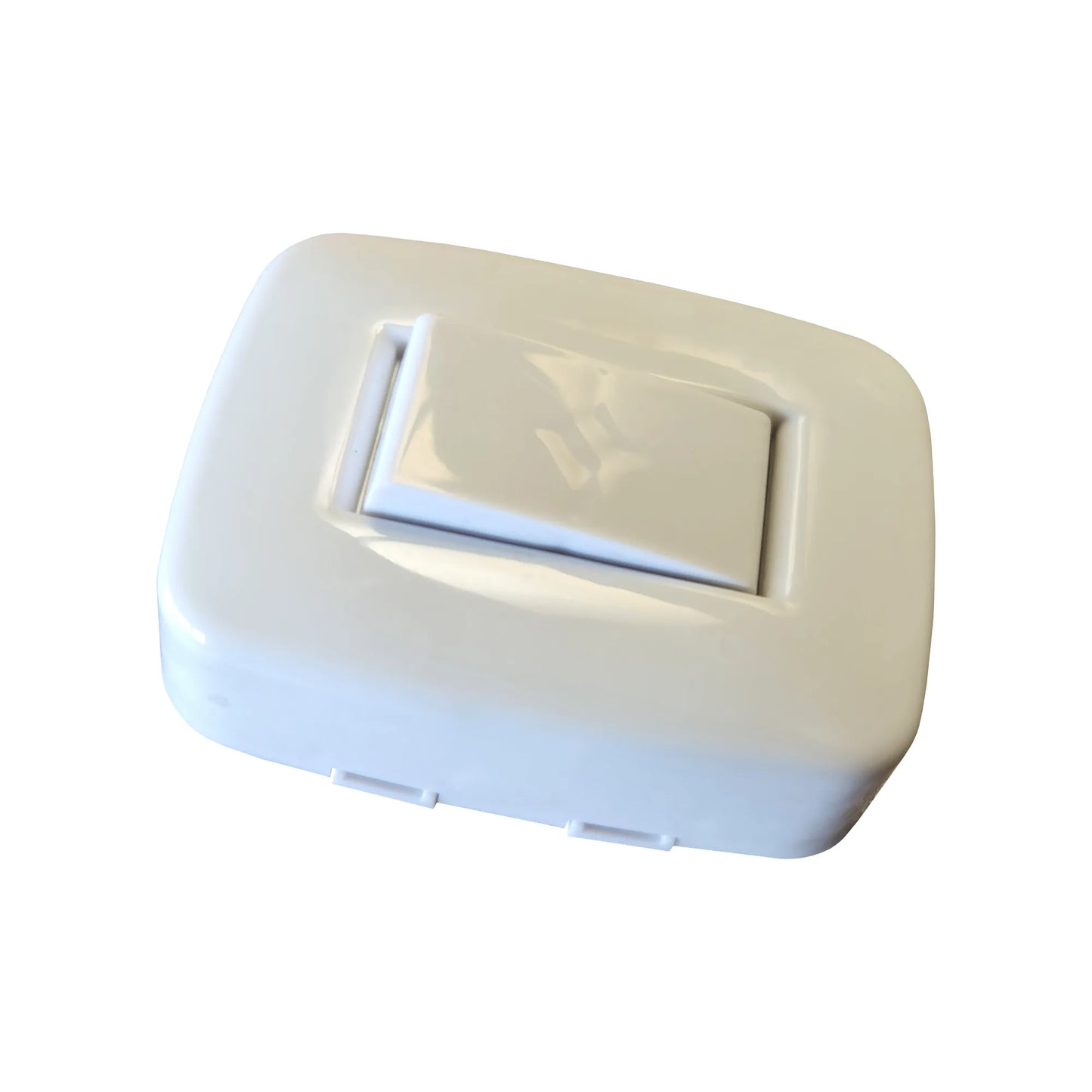 Interruptor Sencillo de Sobreponer Basic Blanco