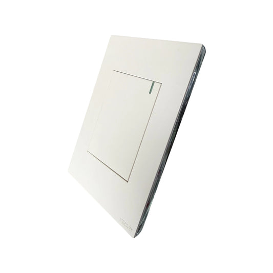 Interruptor Sencillo Conmutable White Luxury
