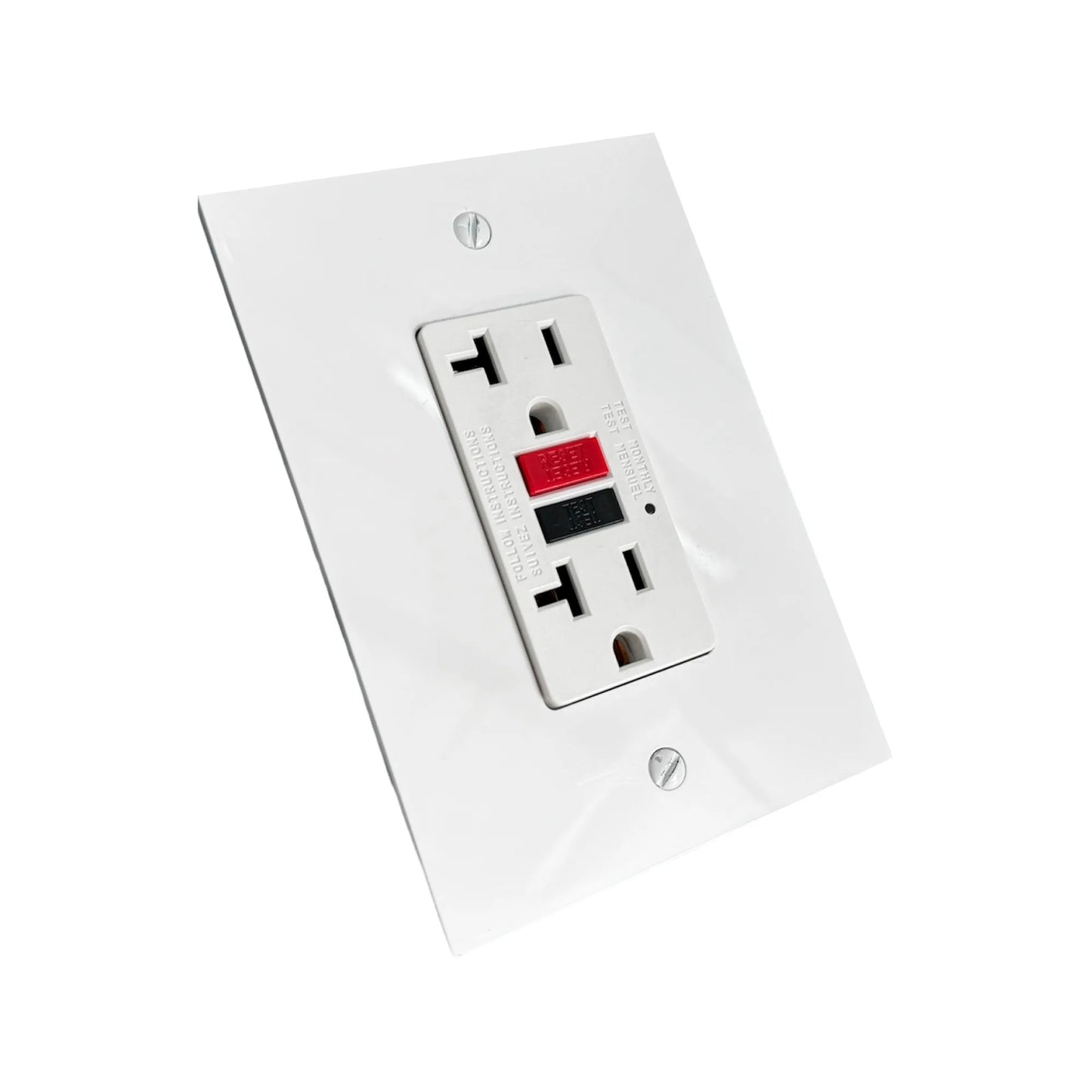 Toma GFCI 20A White Luxury