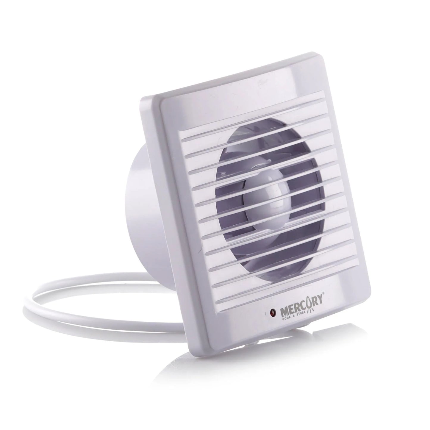 Extractor de Aire 4" con Rejilla Blanca