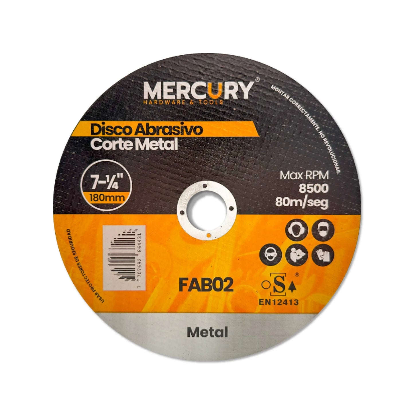 Disco para Corte de Metal 7 1/4" 1.4 mm