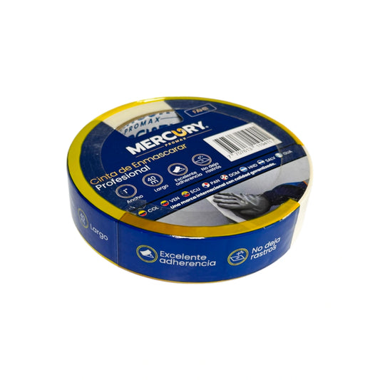 Cinta de Enmascarar Profesional 1" de 40m