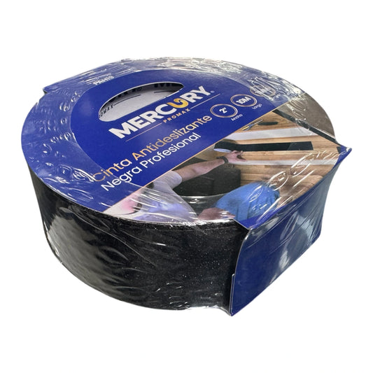 Cinta Antideslizante Negra Profesional