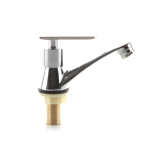 Llave Lavamanos Palanca y Cuerpo Metálico