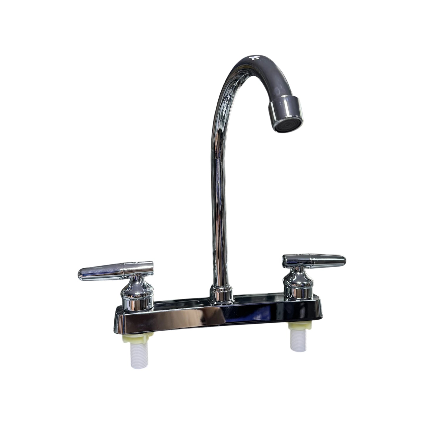 Mezclador Lavaplatos 8" Cuello Fijo con Palanca