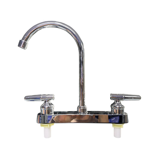 Mezclador Lavaplatos 8" Cuello Fijo con Palanca