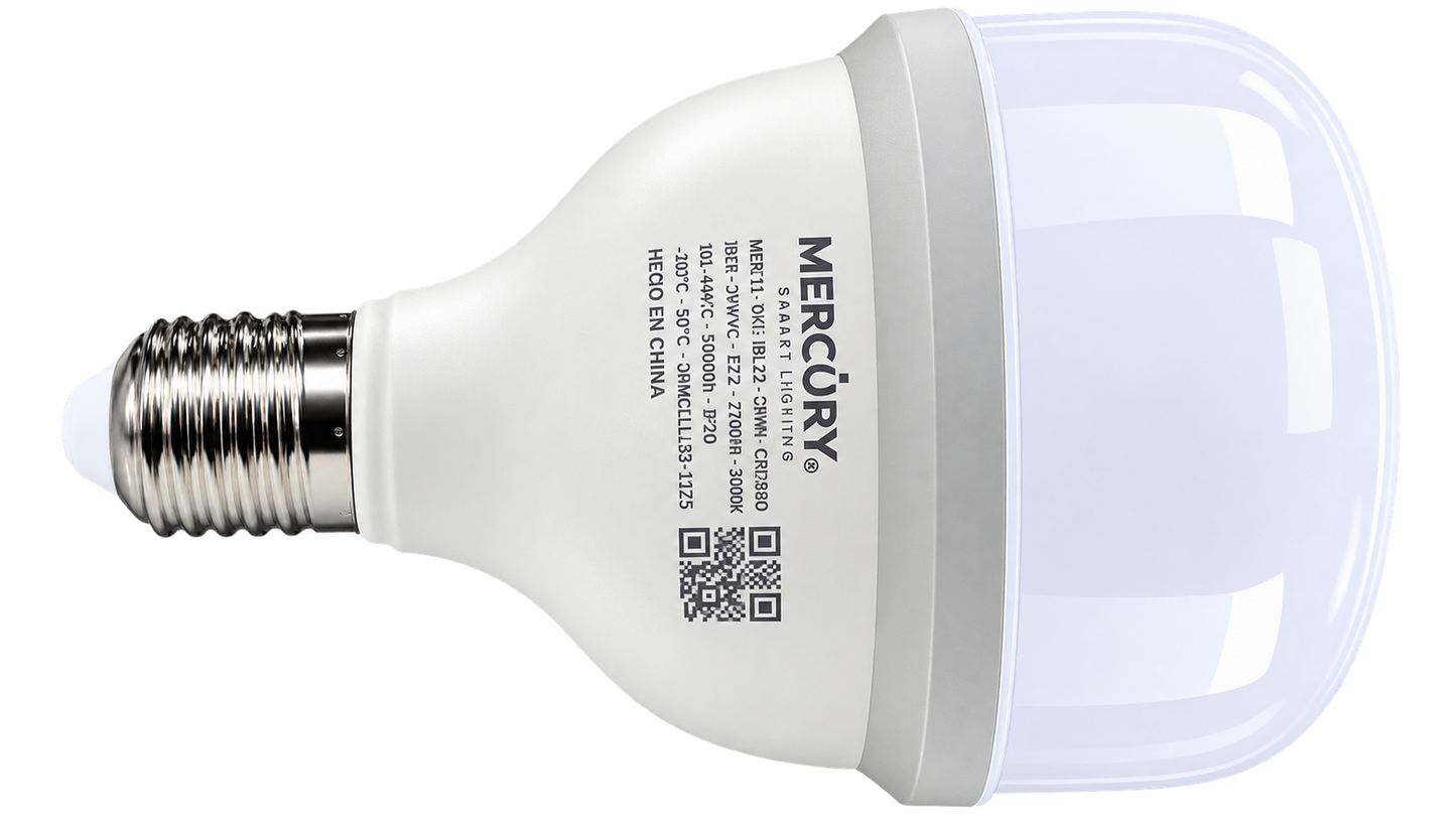 BOMBILLO LED ALTA POTENCIA 30W E27 3000K