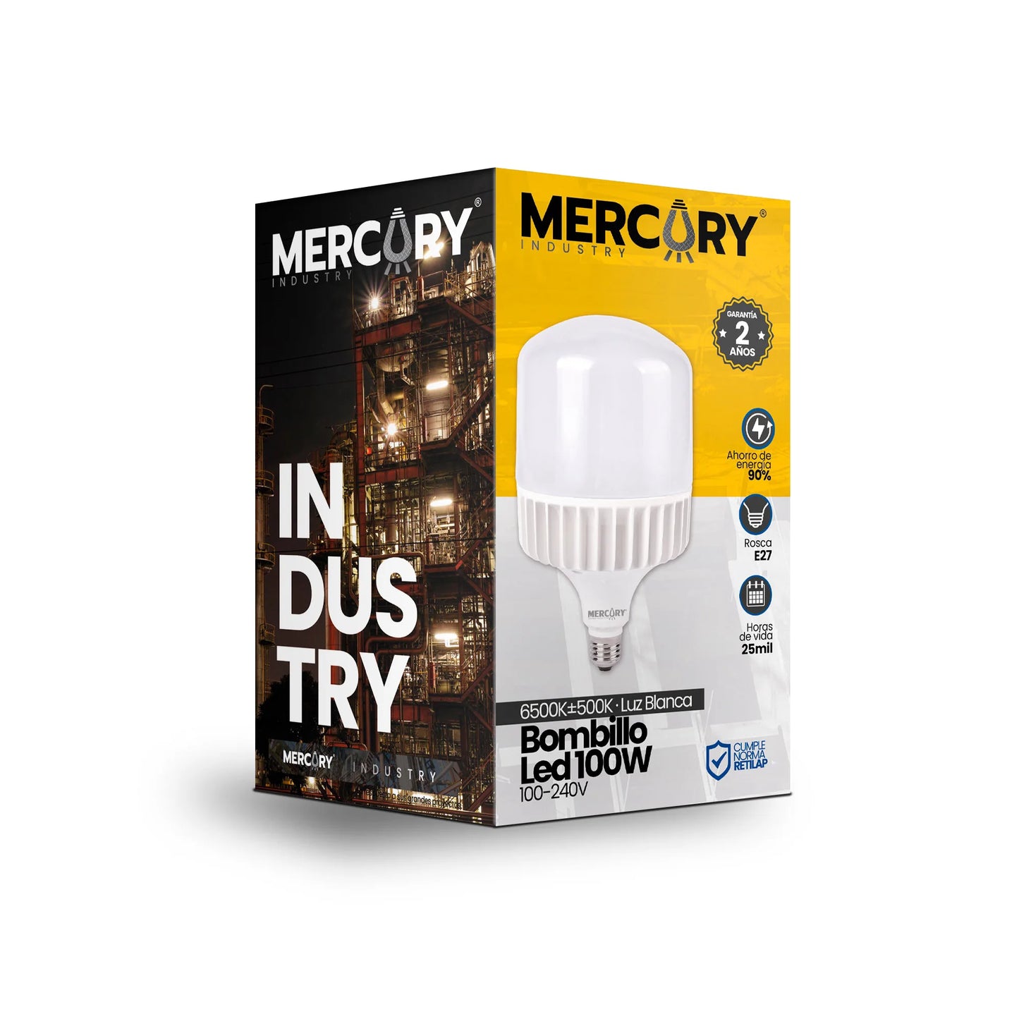 Bombillo LED 100W Luz Blanca