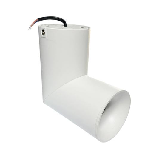 Spot Giratorio Cilíndrico LED Blanco 15W Luz Blanca