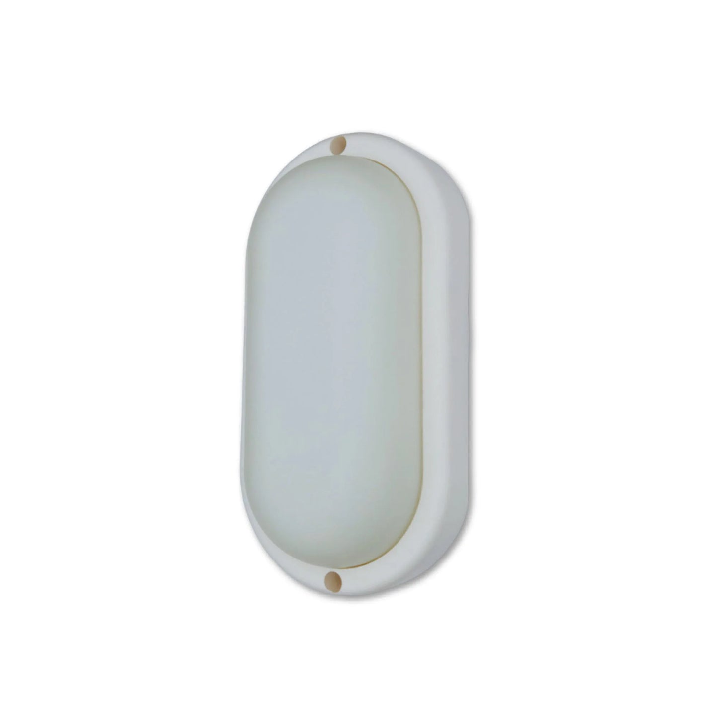 Tortuga LED Lisa Blanca 12W Luz Cálida
