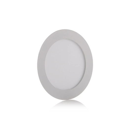 Panel LED Redondo de Incrustar 9W 5" Luz Blanca