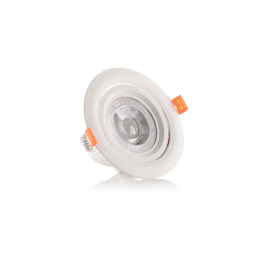 Bala LED Blanca Redonda 9W Luz Blanca