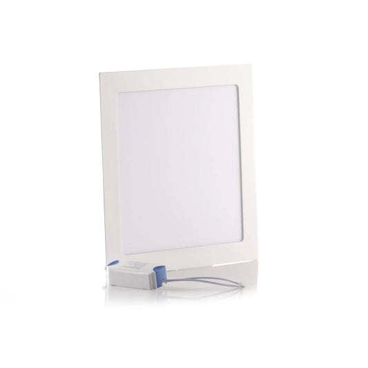 Panel LED Cuadrado de Incrustar 12W 6" Luz Blanca