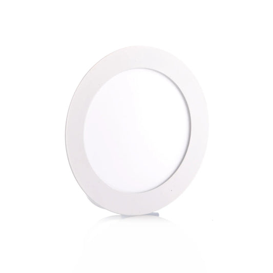 Panel LED Redondo de Incrustar 9W 5" Luz Neutra