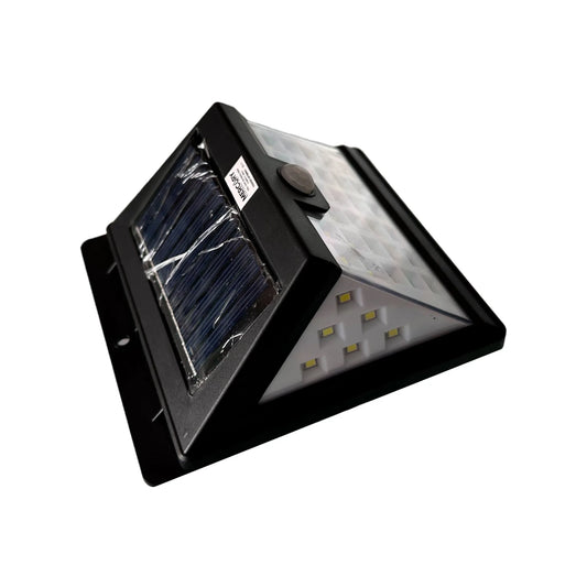 Aplique Pared Solar LED 2W con Sensor Luz Blanca