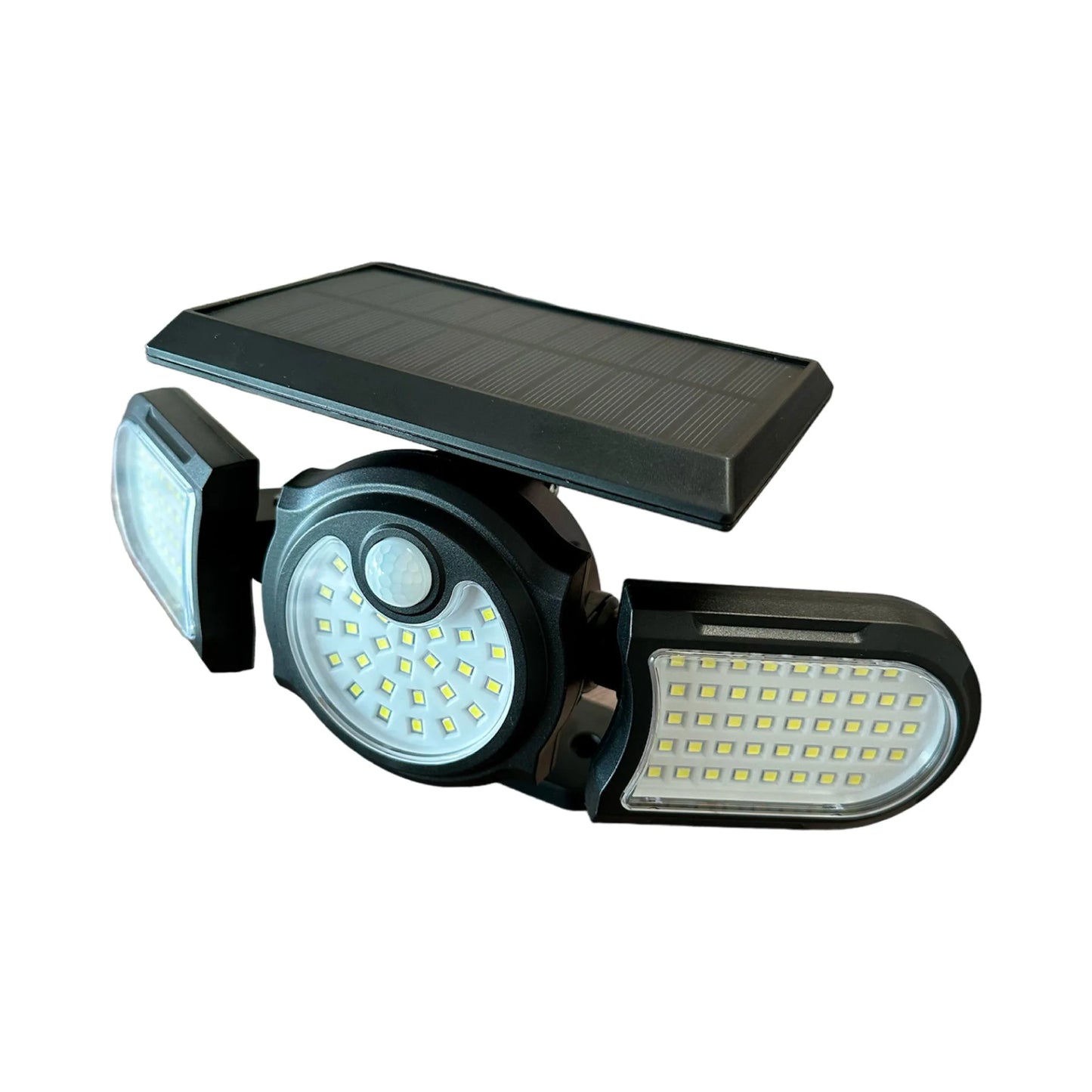 Aplique de Pared Solar LED 2.5W M2 Negro Luz Blanca