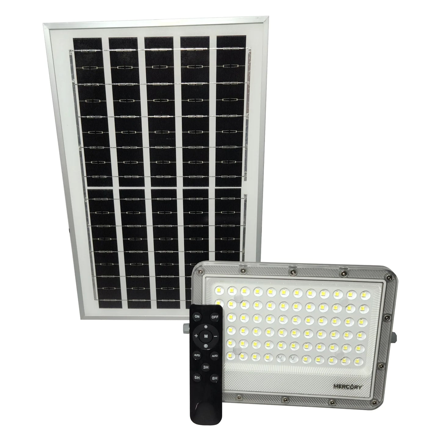 Reflector Solar LED Tableta 100W Luz Cálida