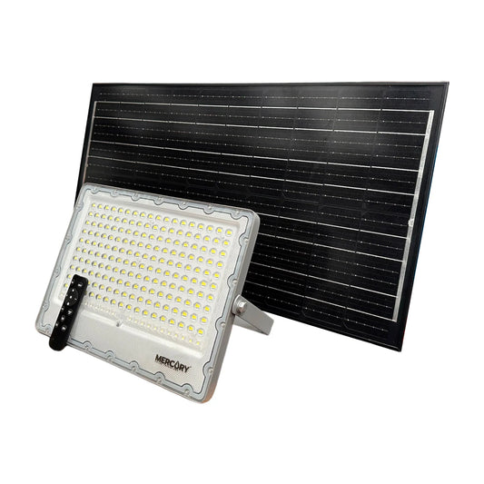 Reflector Solar LED High Lumen 500W + Panel Solar 50W