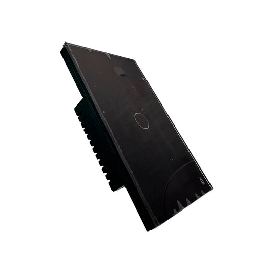 Interruptor Sencillo Smart Home Black Touch Wifi