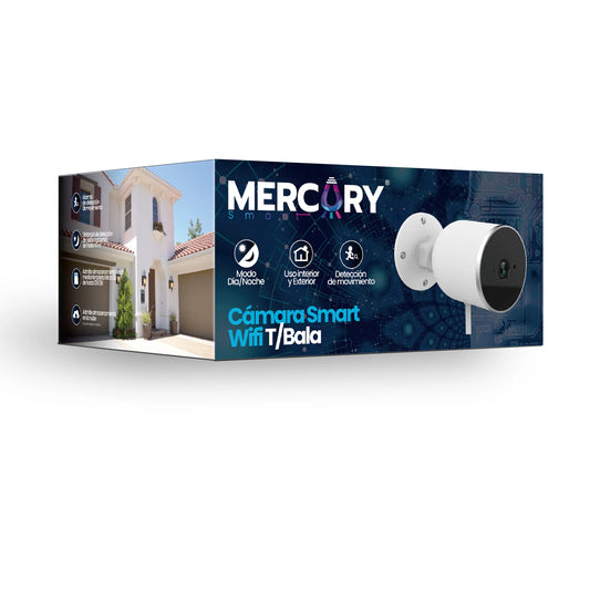 Cámara Smart Wifi Tipo Bala V6 Exterior