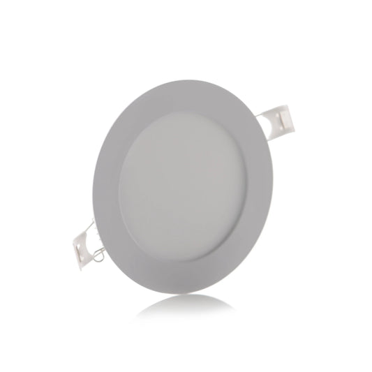 Panel LED Redondo de Incrustar 6W Luz Blanca