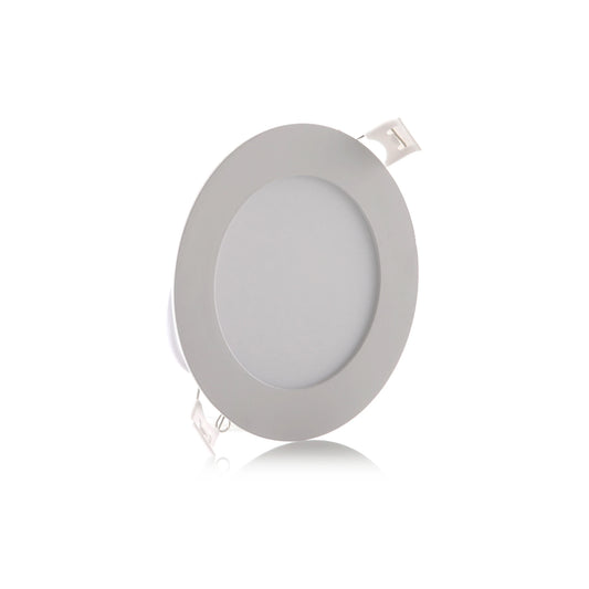 Panel LED Redondo de Incrustar 6W Luz Cálida