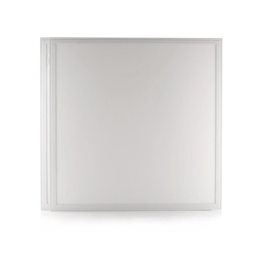 Panel LED de 60 por 60 centímetros y 48W para cielo raso modular de oficina