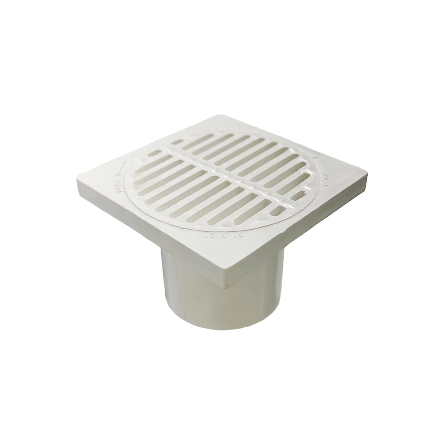 Rejilla de Piso Corriente Cuadrada PVC 3” x 2”