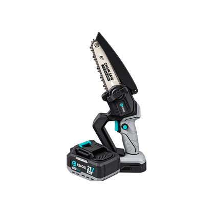 MINI MOTOSIERRA INALÁMBRICA KNOX 6” – 21 V BRUSHLESS
