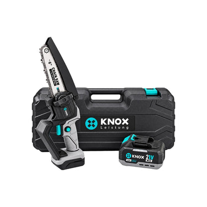 MINI MOTOSIERRA INALÁMBRICA KNOX 6” – 21 V BRUSHLESS