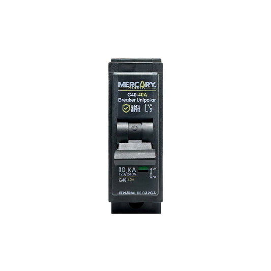 Breaker Negro L7 Project 1P 40A Enchufable