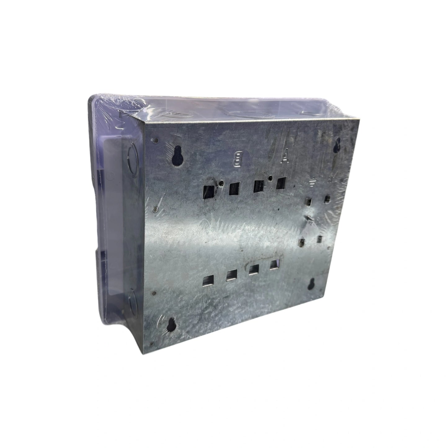 Tablero Eléctrico Monofásico 4P con Puerta de Policarbonato