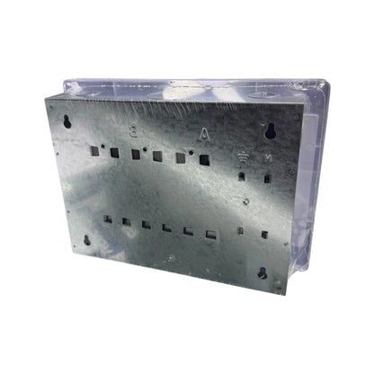 Tablero Eléctrico Monofásico 6P con Puerta de Policarbonato