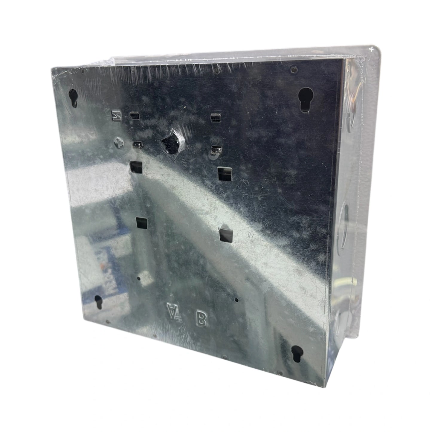 Tablero Eléctrico Bifásico 8P con Tapa Metálica Industrial