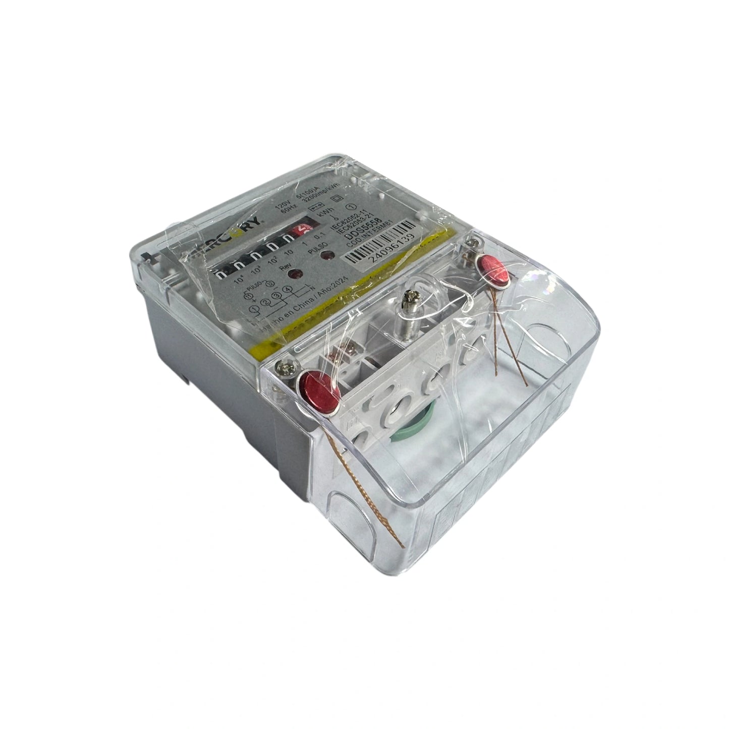 Medidor Electrónico Monofásico Análogo 120V 2 Hilos