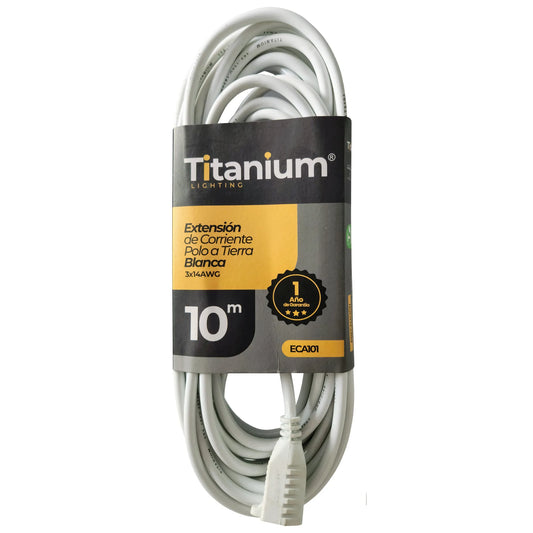 Extensión de Corriente Polo Tierra Cable 10M