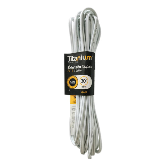 Extensión Dúplex 2X14 30FT 9,1M